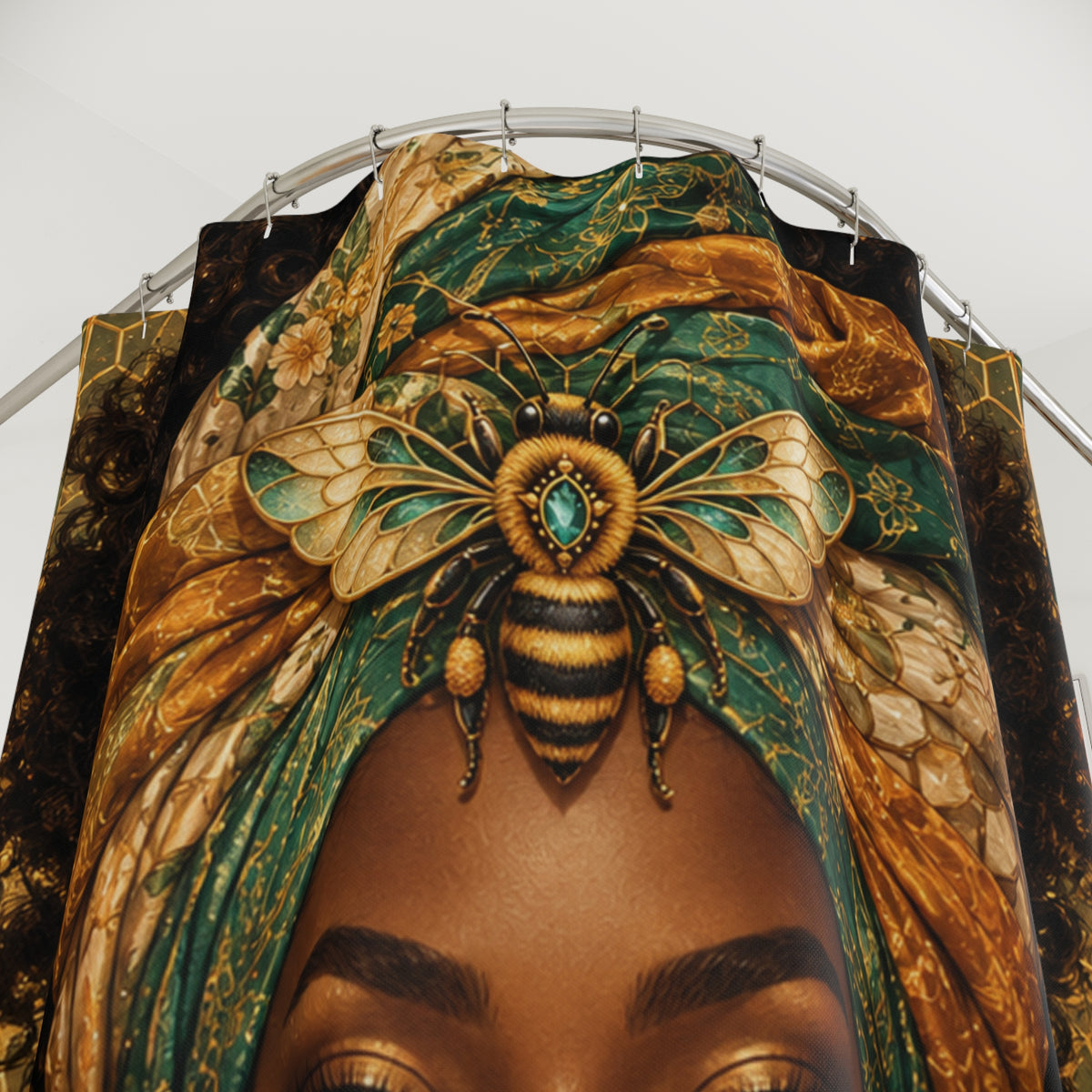 Queen Bee Shower Curtain