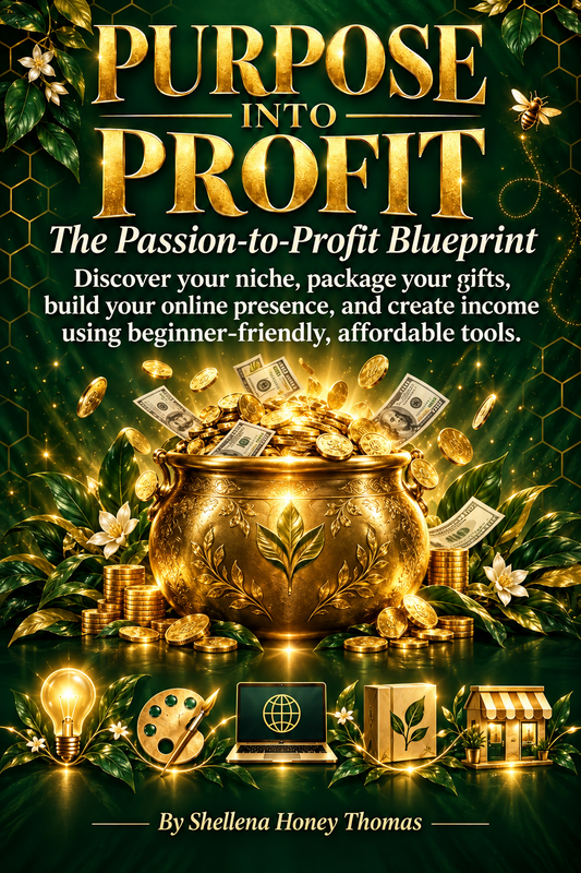 Purpose In To Profit: Digital Blueprint, Workbook & Wealth Visualization